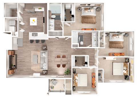 5988 NW 38th Ave. 1-4 Beds Apartment for Rent - Photo Gallery 21